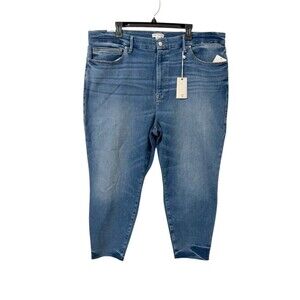 Good American x Calik Denim Jeans GCLAF228T Size 28-32 Plus NWT